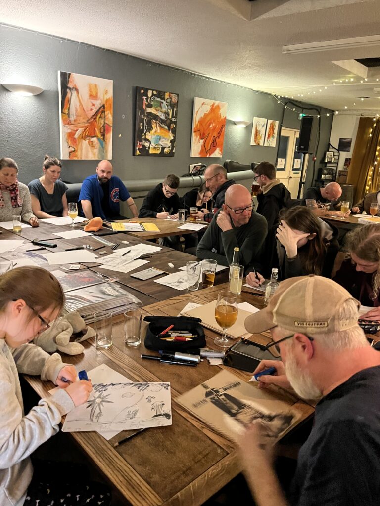 Drink & Draw at New Lion Brewery