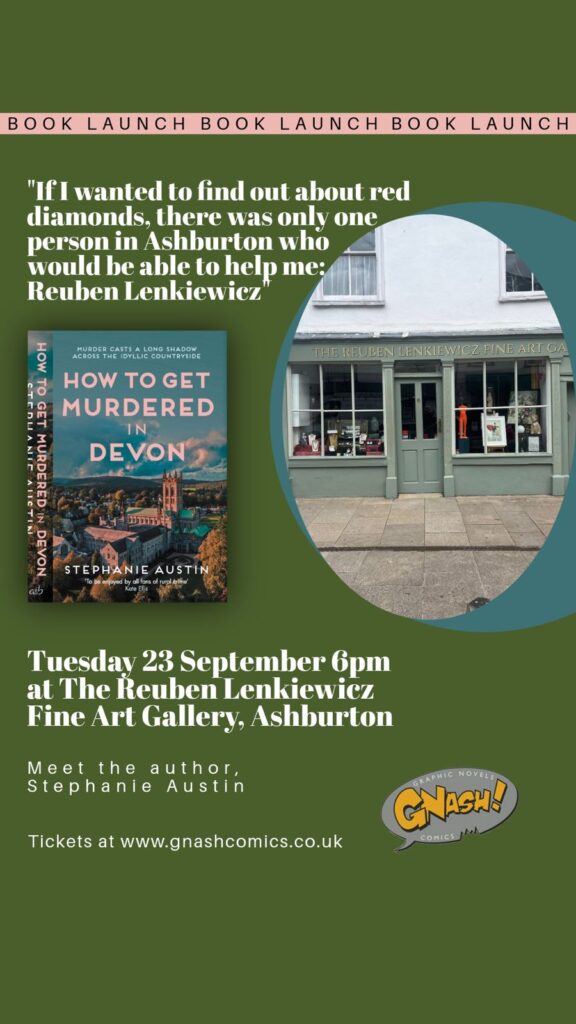 How to Get Murdered in Devon - Meet the Author