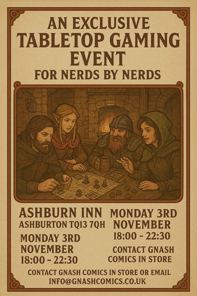 Table Top Gaming Event at Ashburn Inn!